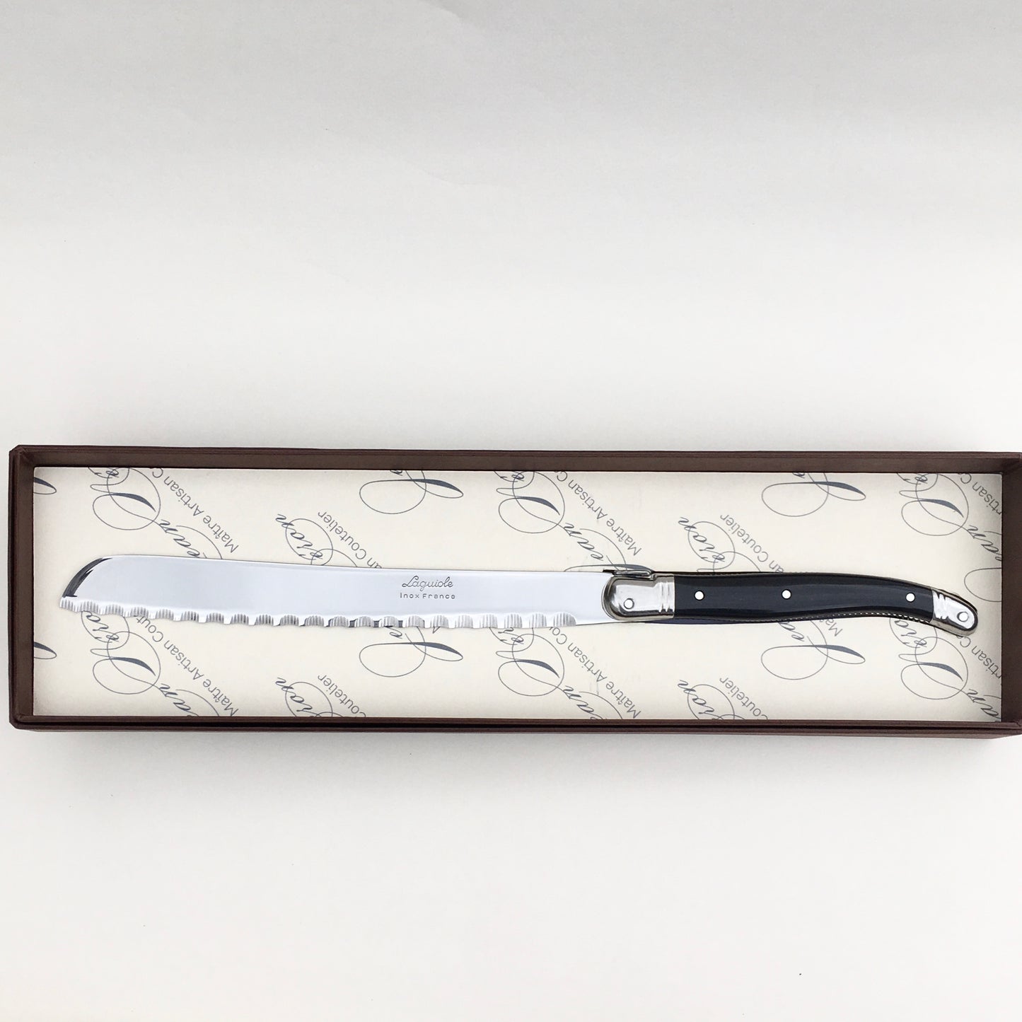 Bread Knife Gift Box - Ivory or Black
