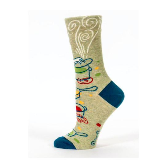 Get the Hell Out of My Kitchen - Crew Socks