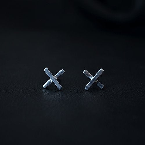 Cross Stud Earring