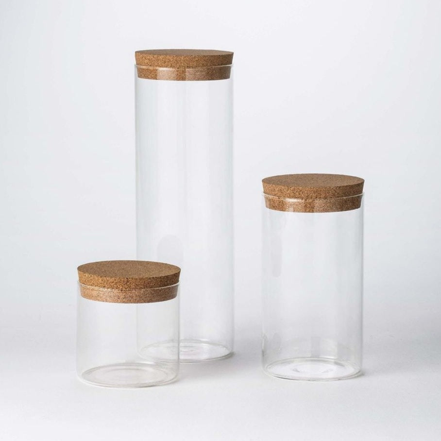 Canister with Cork Lid