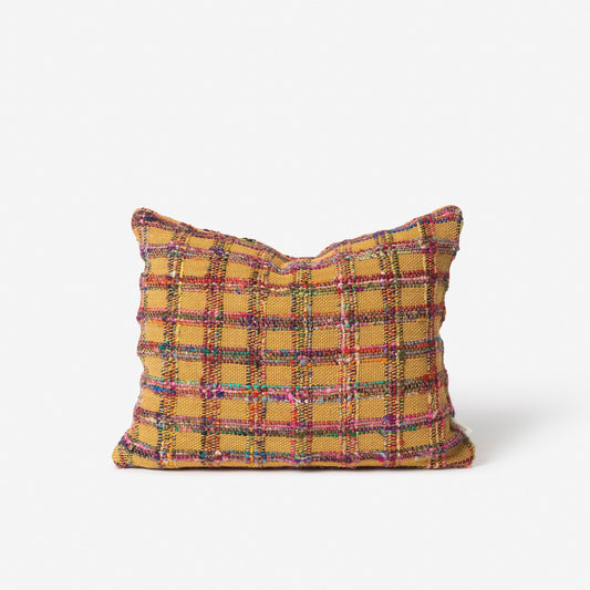 Mabel Silk Blend Cushion Cover - Miso/Multi