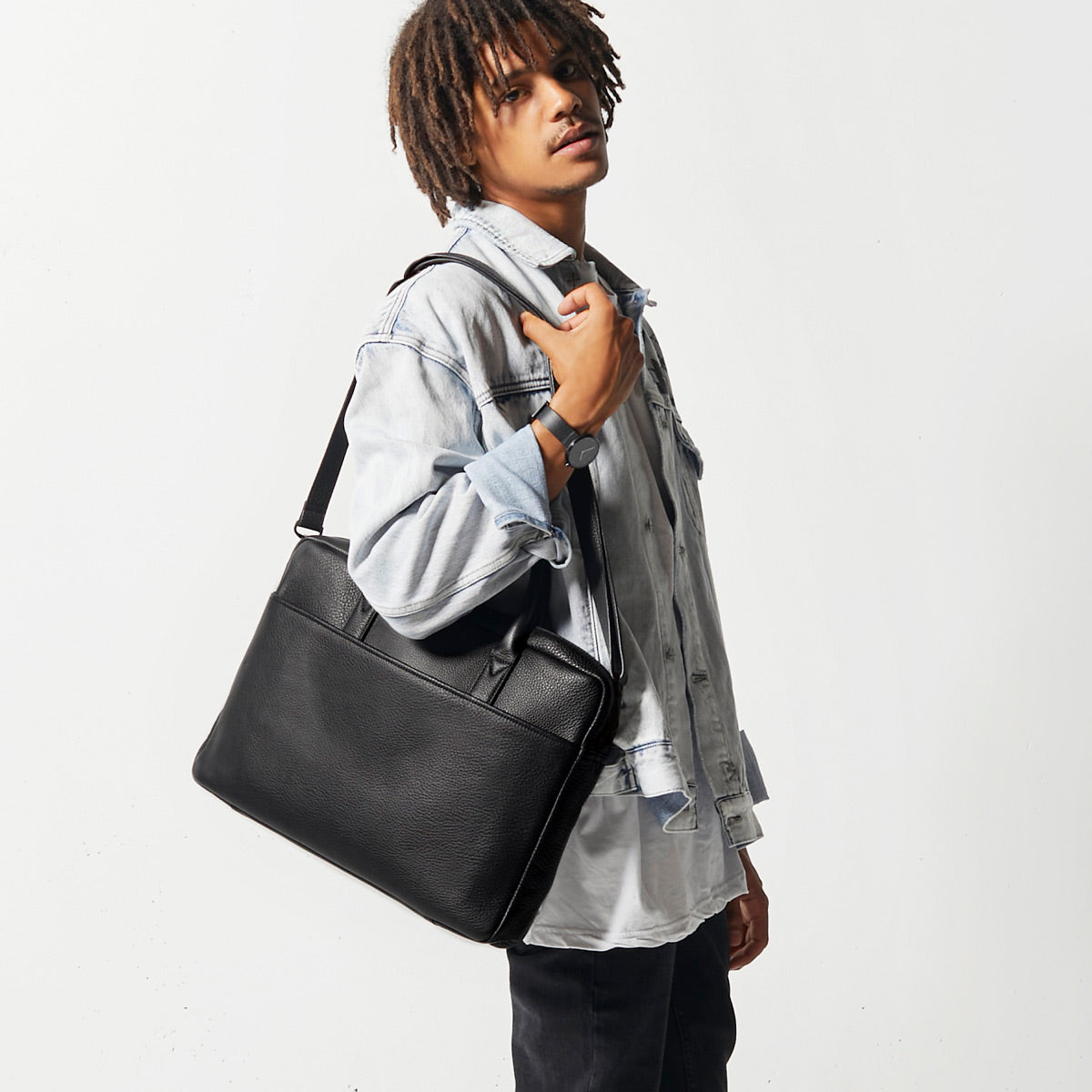 Risking All Satchel - Black