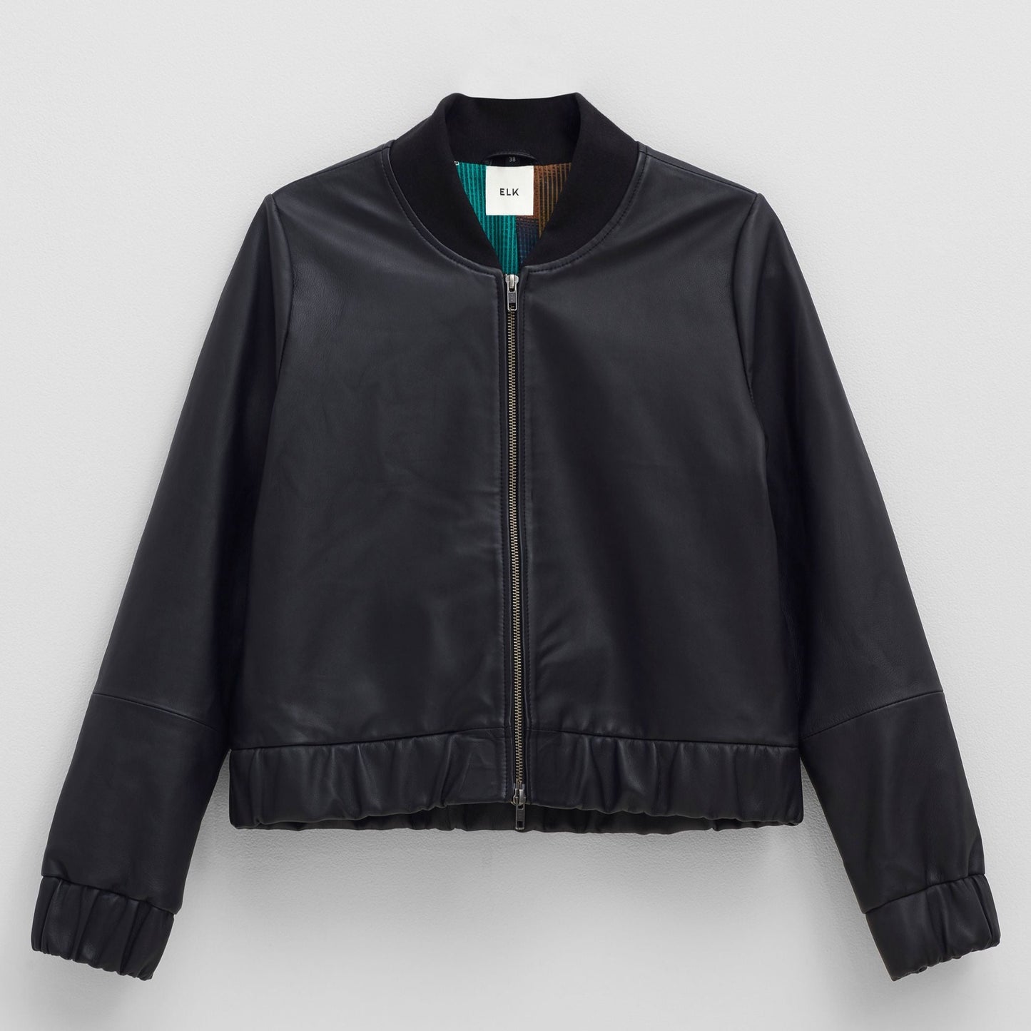 Teig Leather Jacket - Black